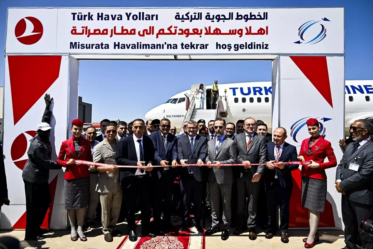 THY Misrata Seferlerine Yeniden Başladı