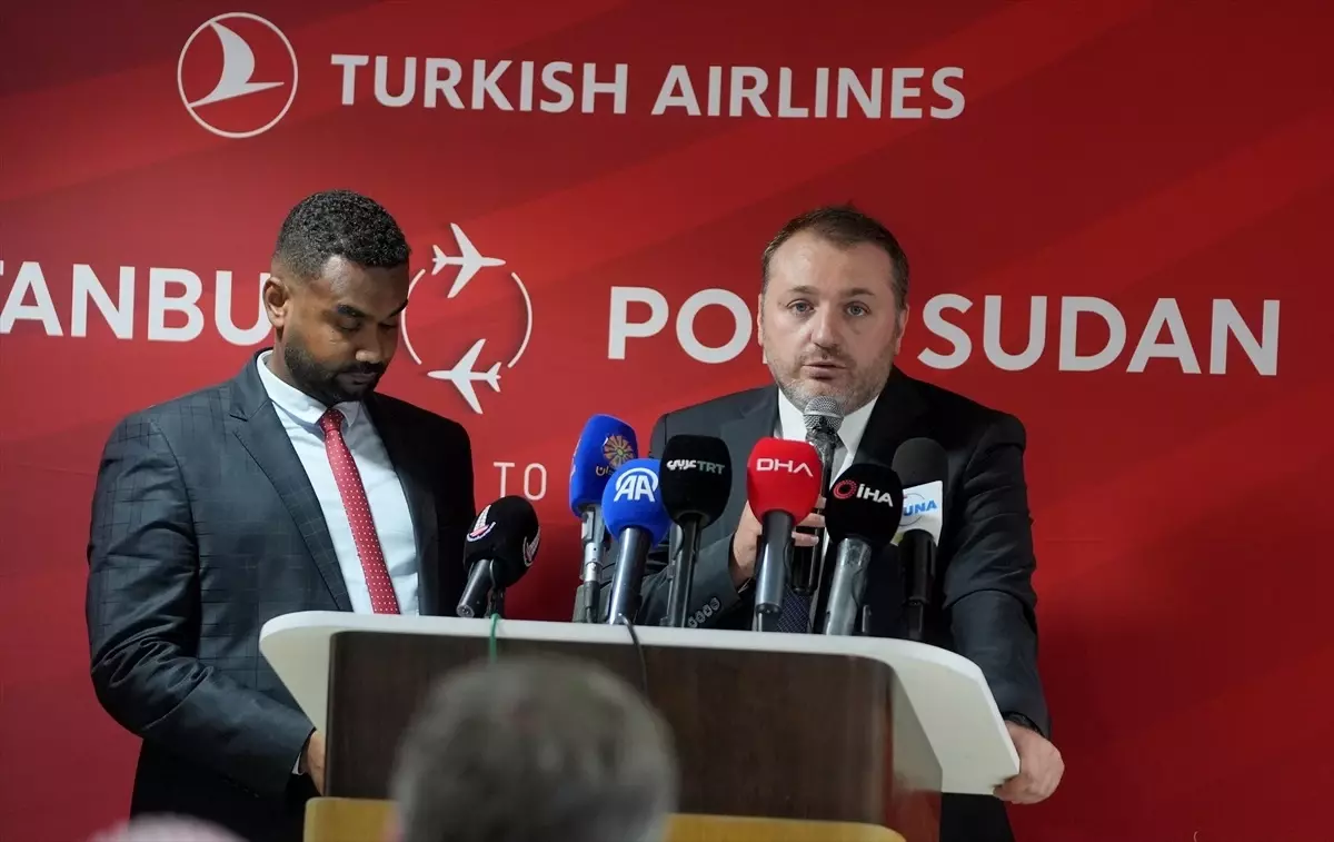 THY, Sudan\'ın en büyük liman şehri Port Sudan\'a uçuş başlattı
