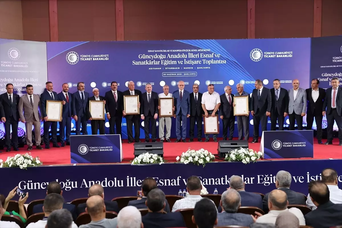 Ticaret Bakan Yardımcısı Mahmut Gürcan Şanlıurfa\'da konuştu Açıklaması