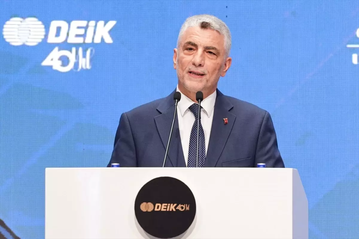 Ticaret Bakanı Bolat DEİK 38. Olağan Mali Genel Kurulu\'nda konuştu Açıklaması