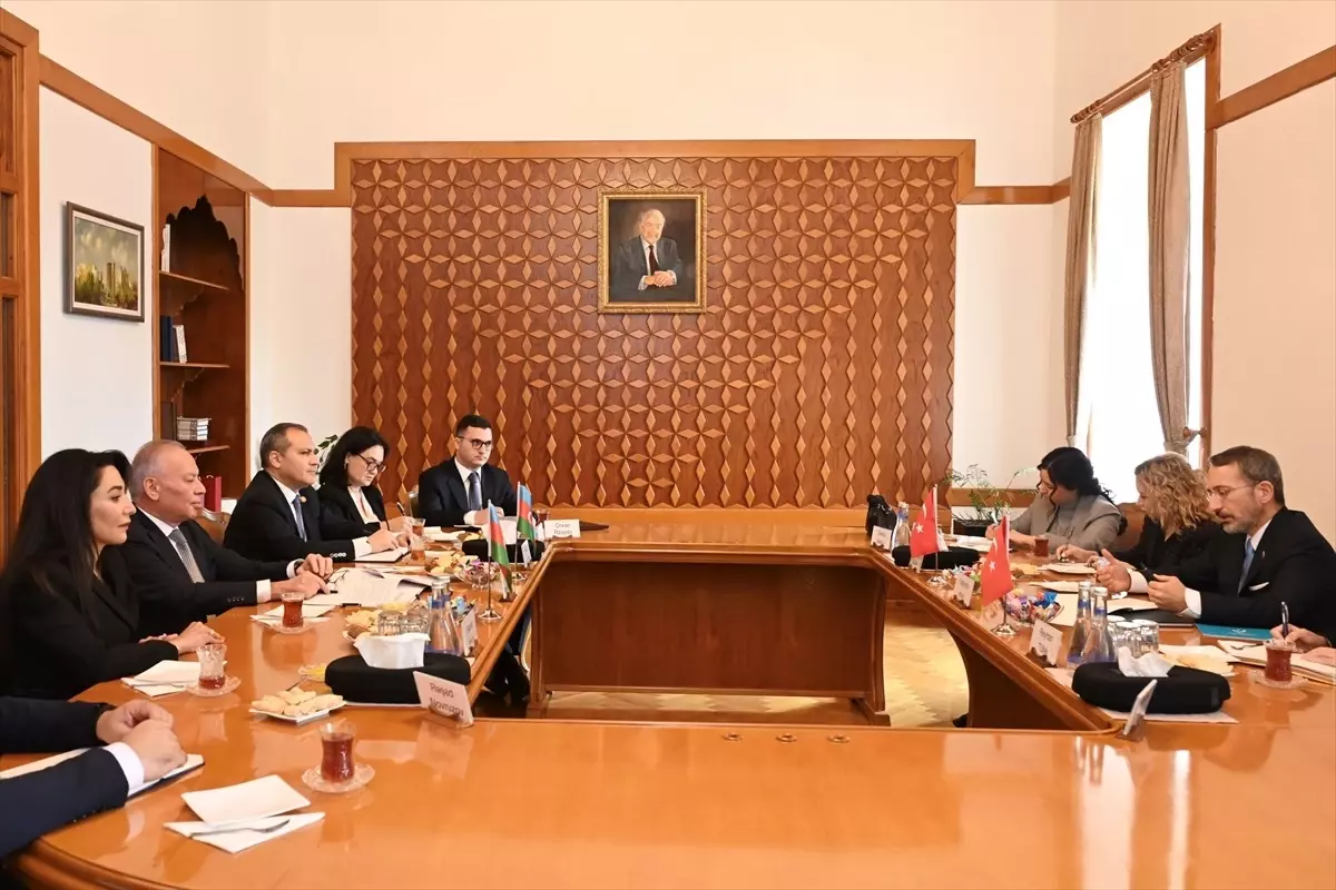 TİHEK Başkanı Altun, Azerbaycan Anayasa Mahkemesi Başkanı Abdullayev ile görüştü