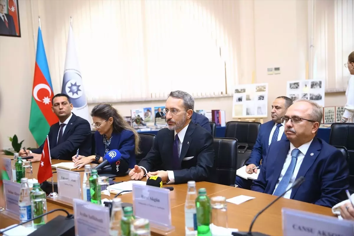 TİHEK Başkanı Altun, Bakü\'de Azerbaycan Ombudsmanı Aliyeva ile görüştü Açıklaması