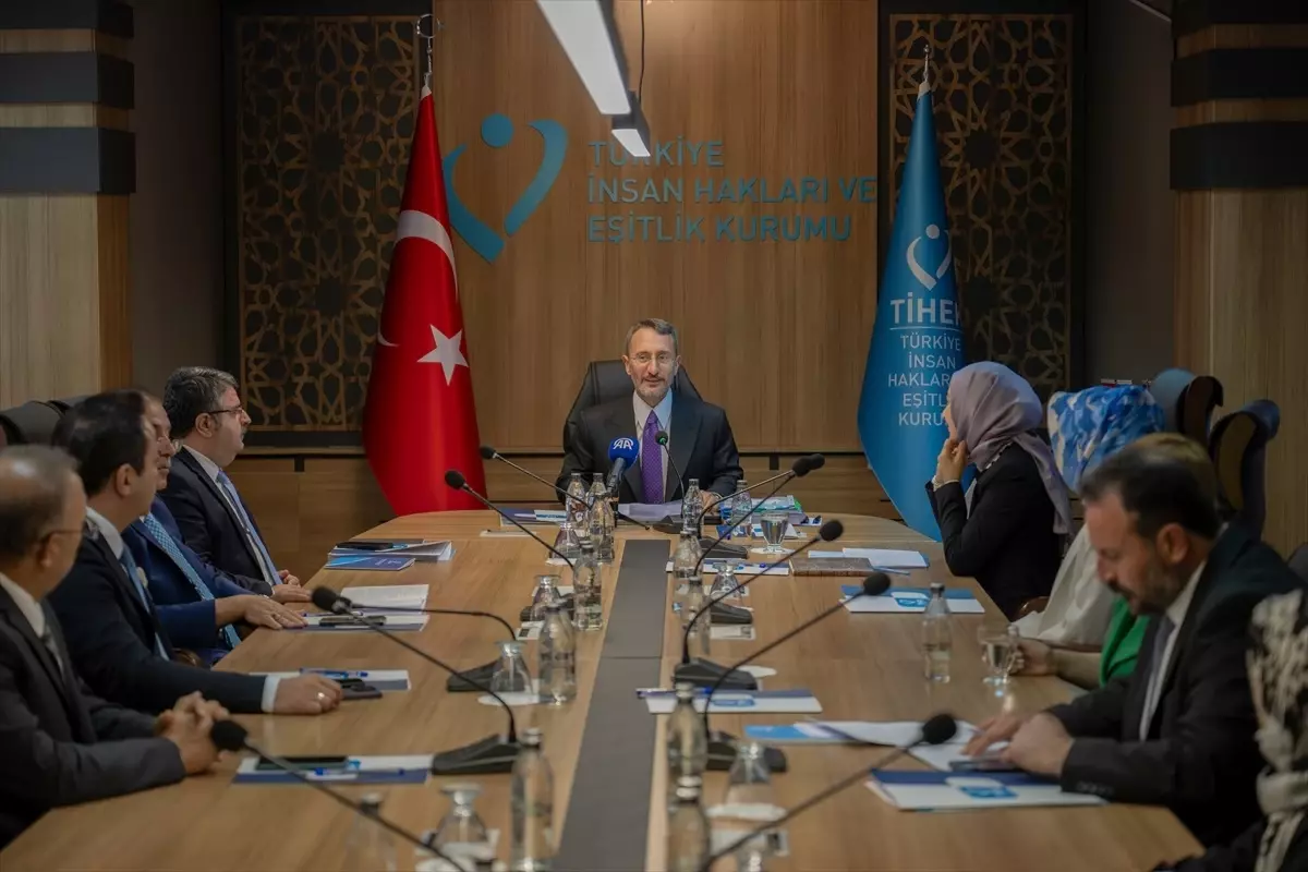 TİHEK\'de yeni dönemin ilk toplantısı! Fahrettin Altun\'dan dikkat çeken sözler