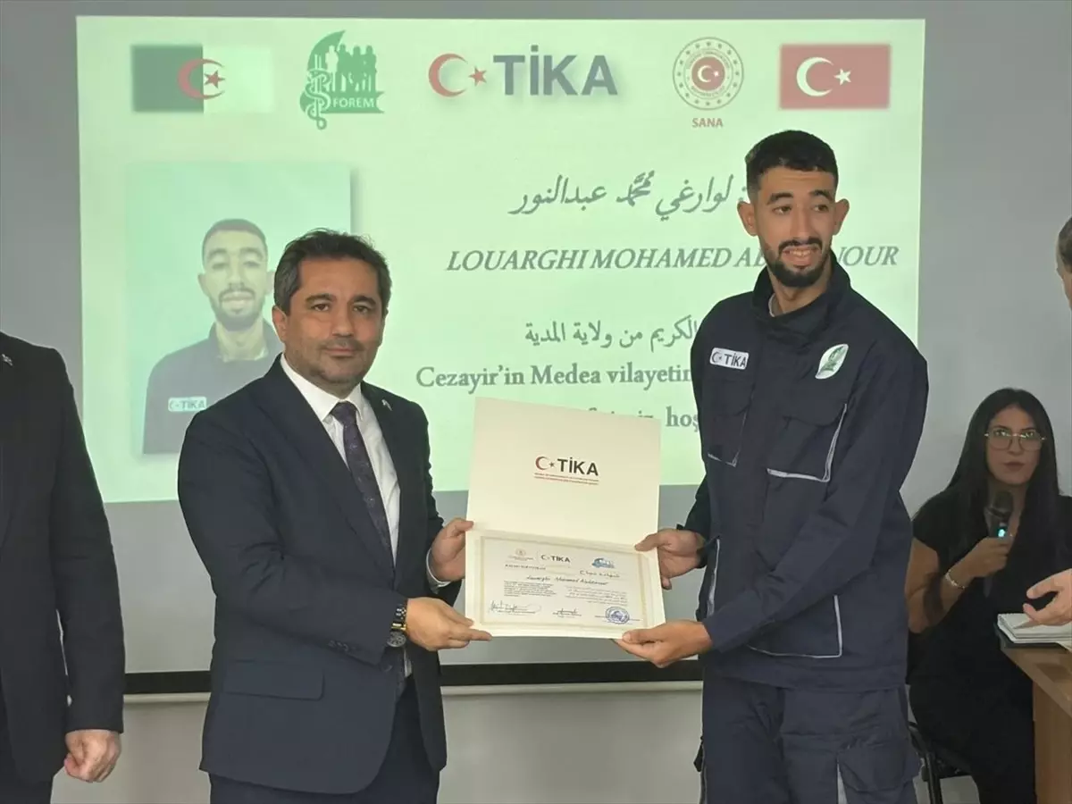 TİKA\'dan Cezayir\'de Metal İşleme Eğitimi