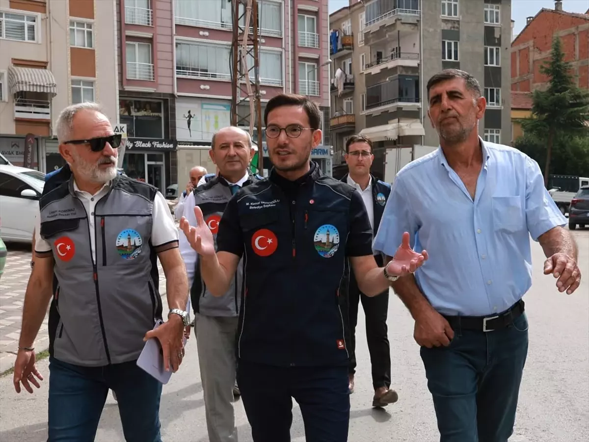 Yazıcıoğlu Esentepe Mahallesi\'ni Ziyaret Etti