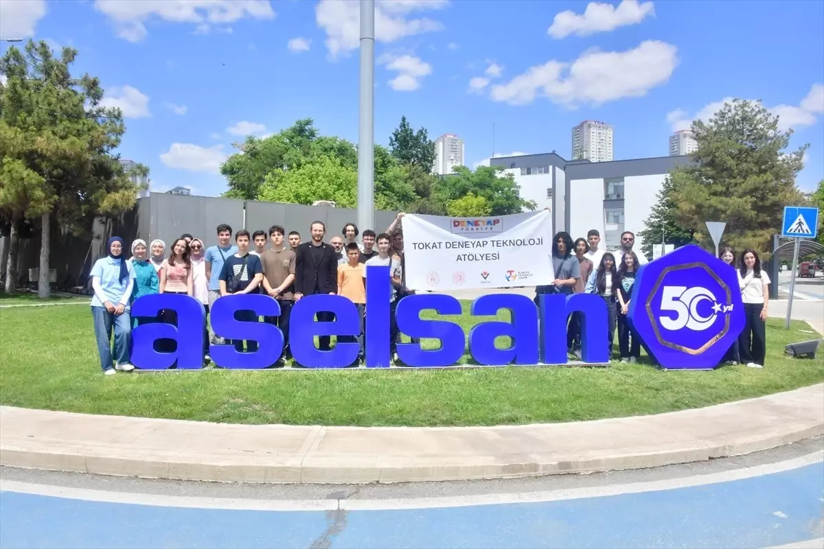 Tokat deneyap teknoloji atölyesi öğrencileri Ankara\'yı gezdi
