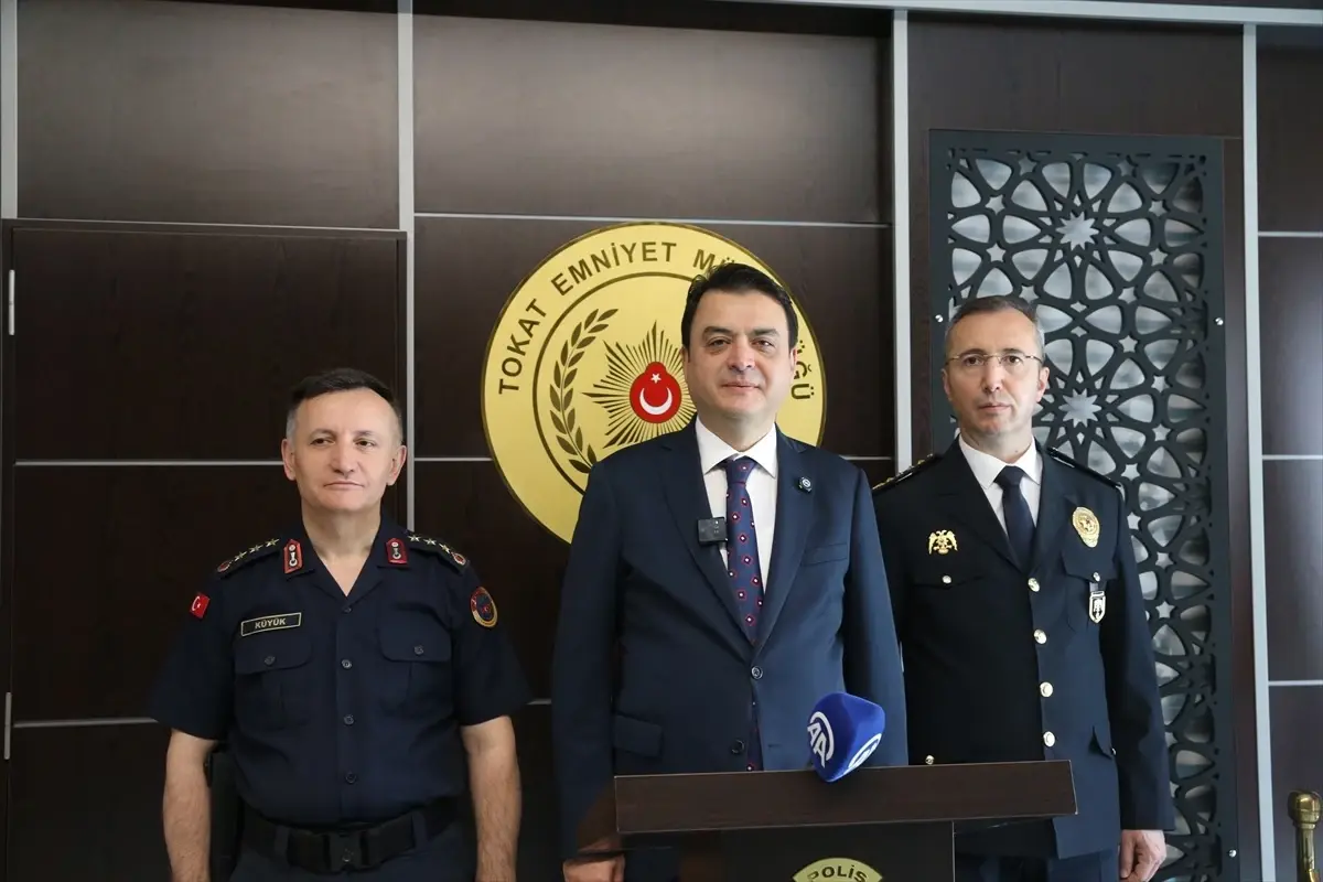 Tokat\'ta Asayiş Toplantısı