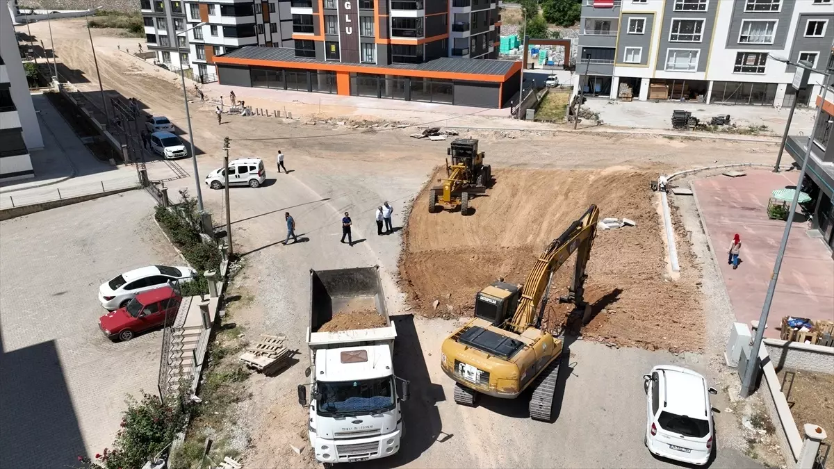 Tokat\'ta Yeniyurt Mahallesi\'nde Asfalt Çalışmaları Başladı