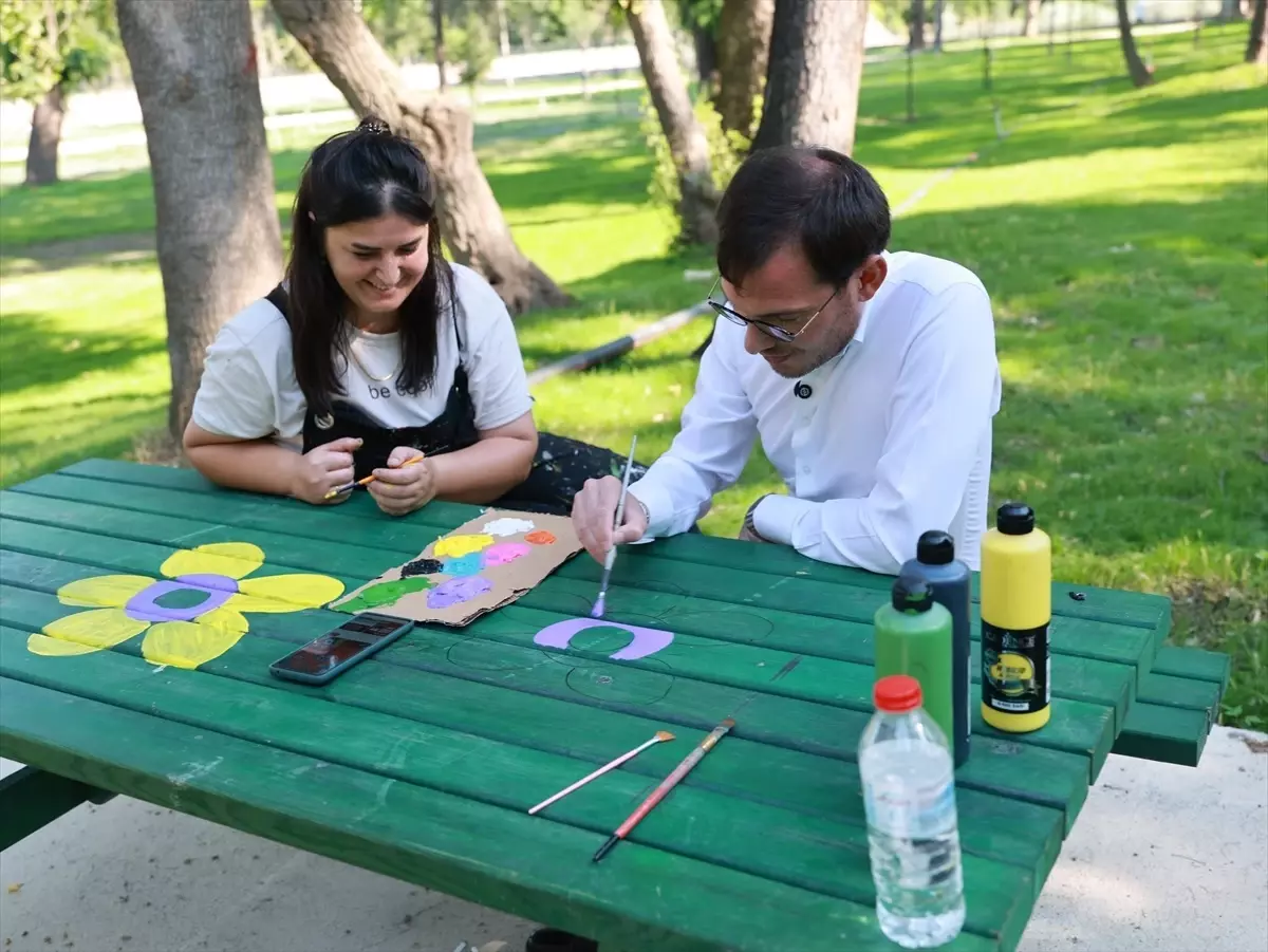 Gümenek Mesire Alanı\'nda Yenileme Çalışmaları Sürüyor