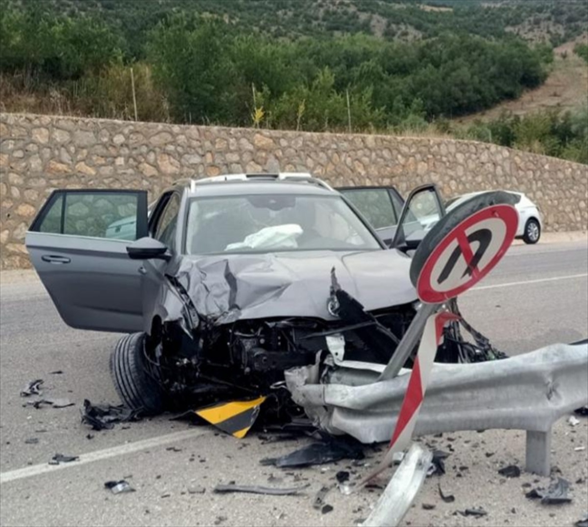 Tokat\'ta Trafik Kazası: 8 Yaralı