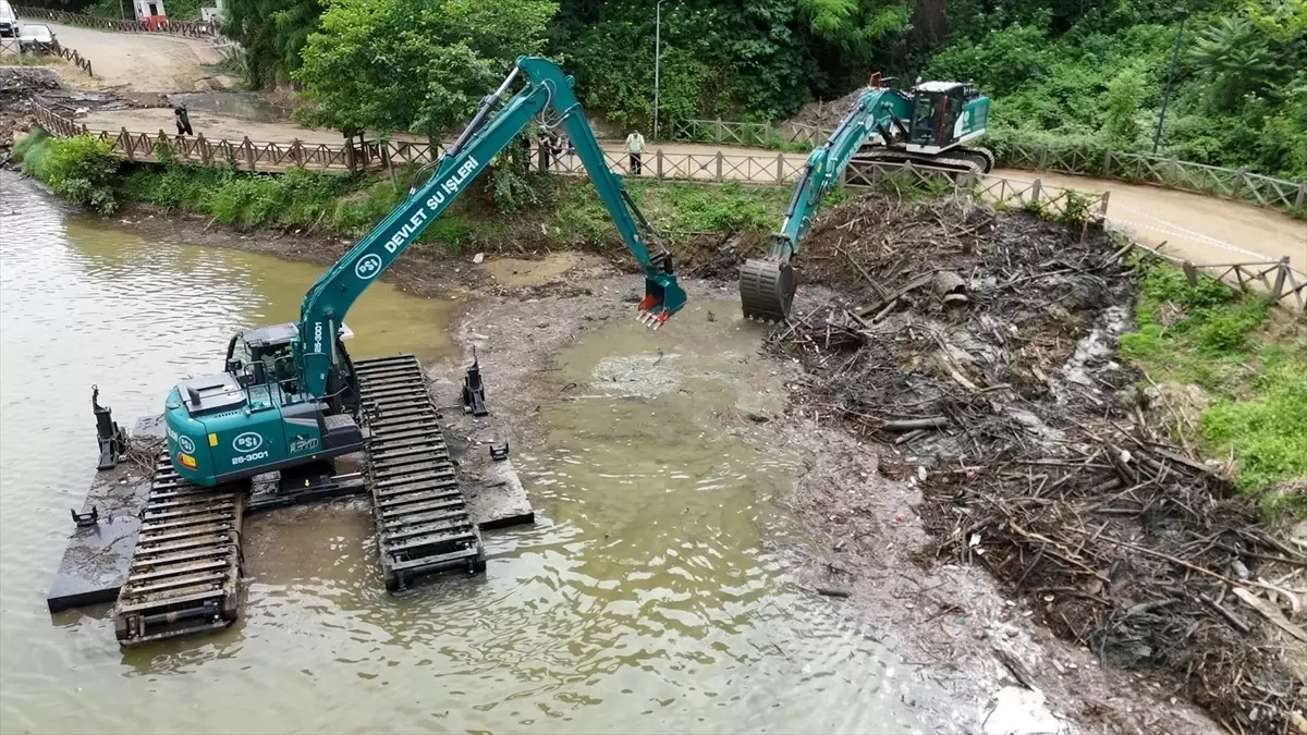 Sera Gölü\'nde Temizlik Çalışmaları Başladı