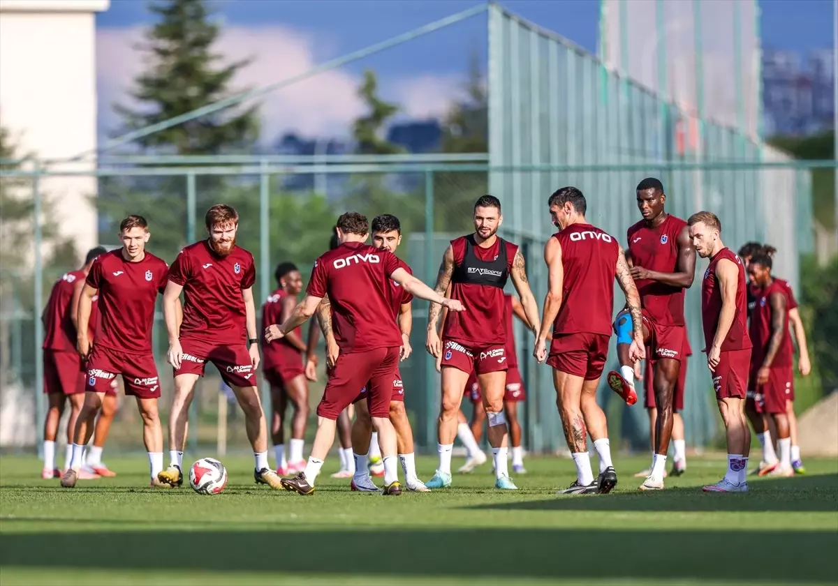 Trabzonspor Kasımpaşa Maçı Hazırlıklarını Sürdürüyor