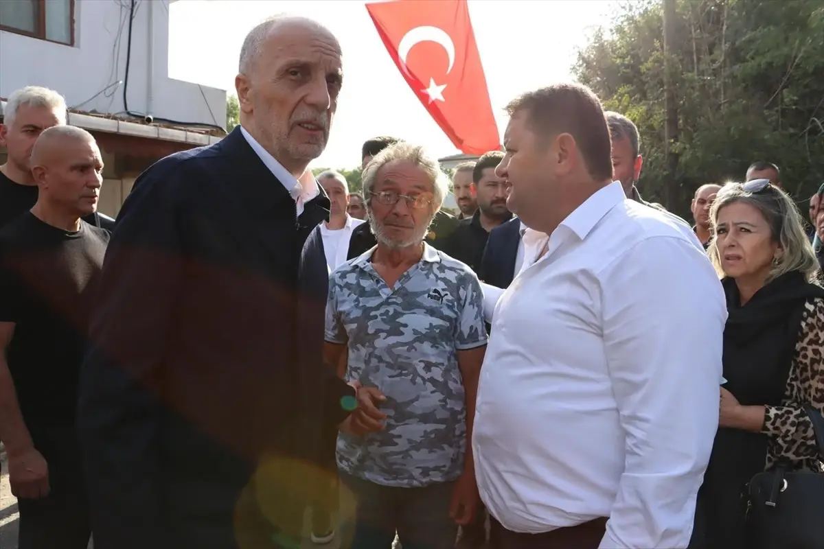 Maden Şehidi İçin Taziye Ziyareti