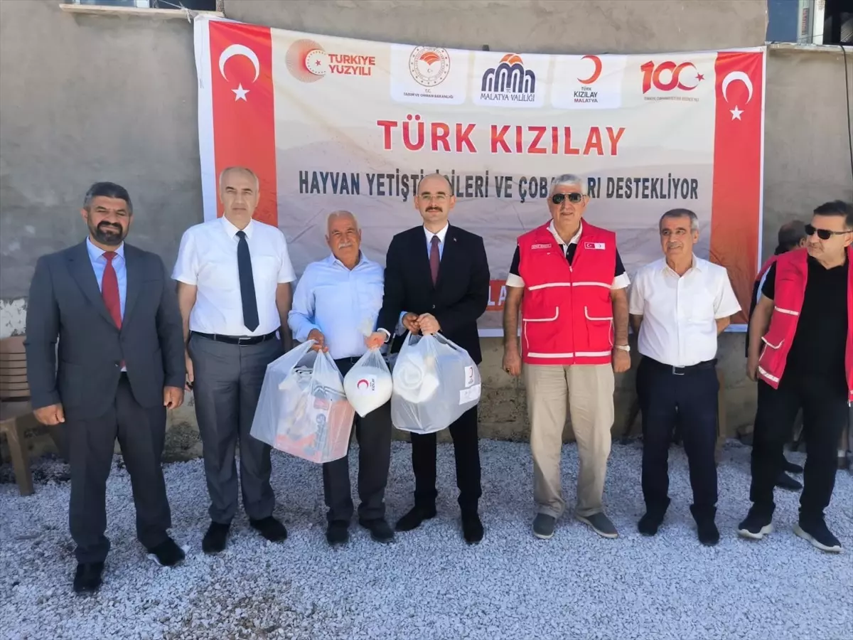 Kızılay\'dan Doğanşehir\'e Destek