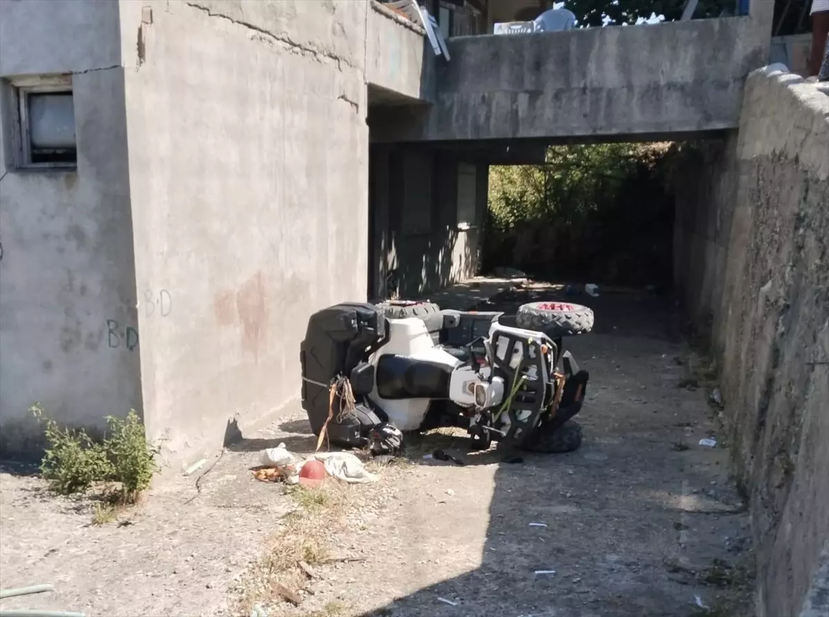 ATV Devrildi, 2 Yaralı