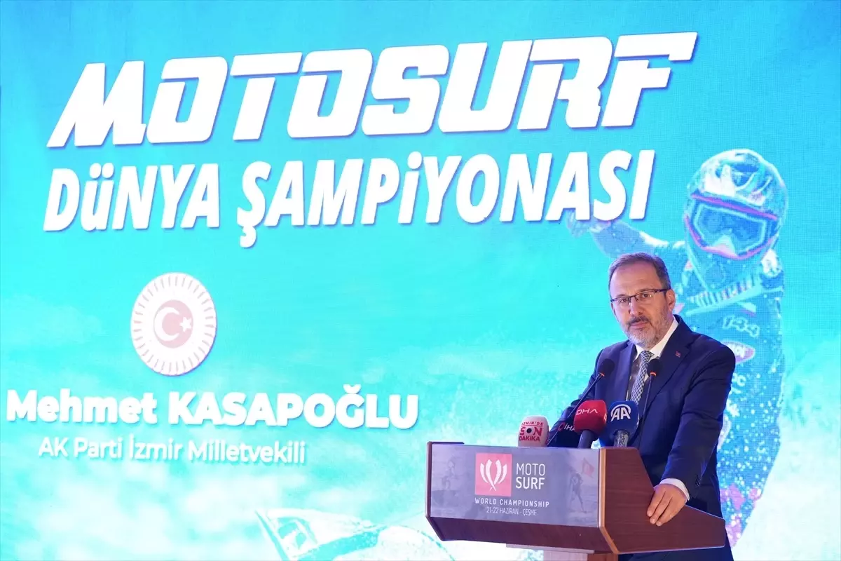 İzmir\'de Motosurf Dünya Şampiyonası