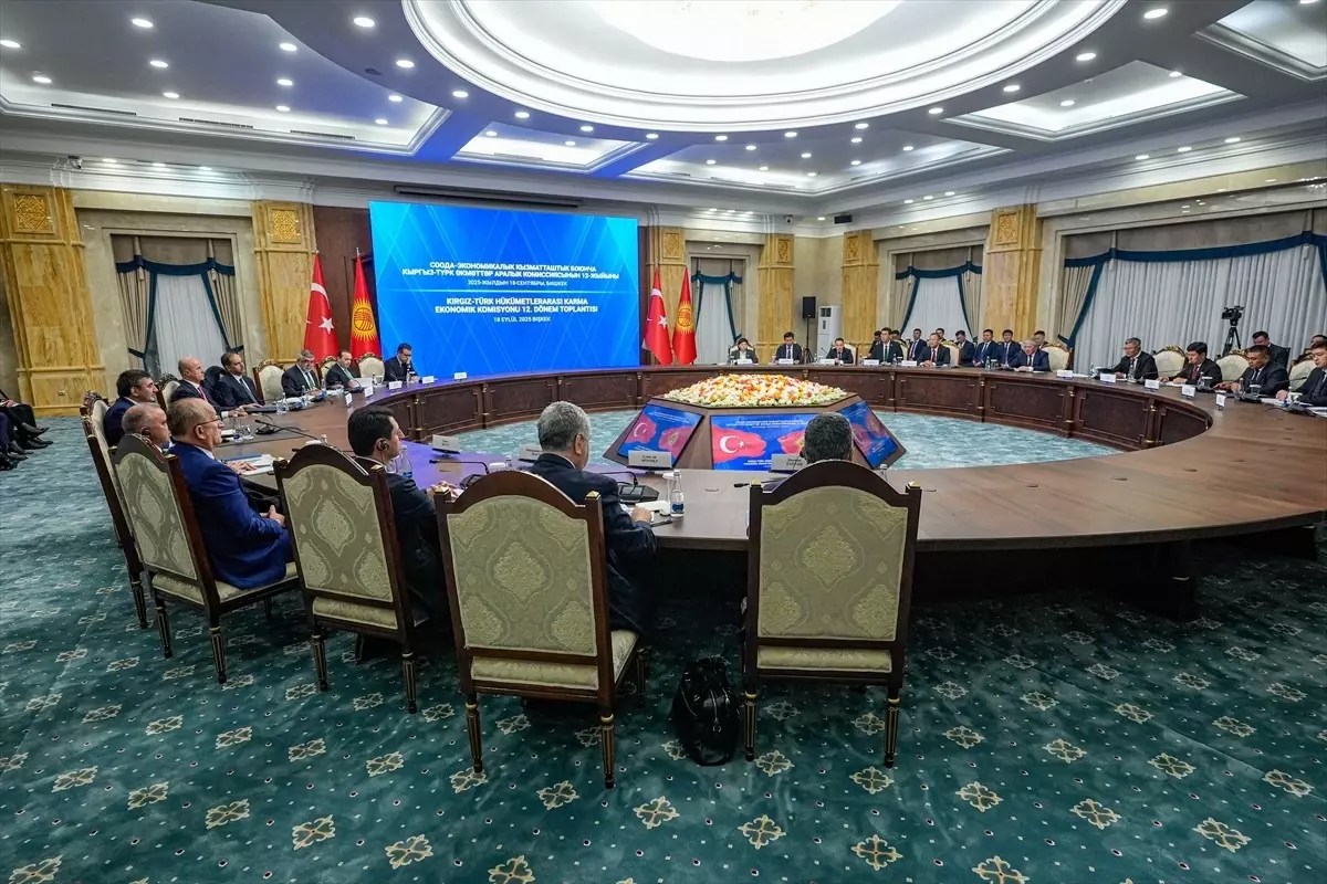 Türkiye ile Kırgızistan arasında 12. Dönem KEK imzalandı