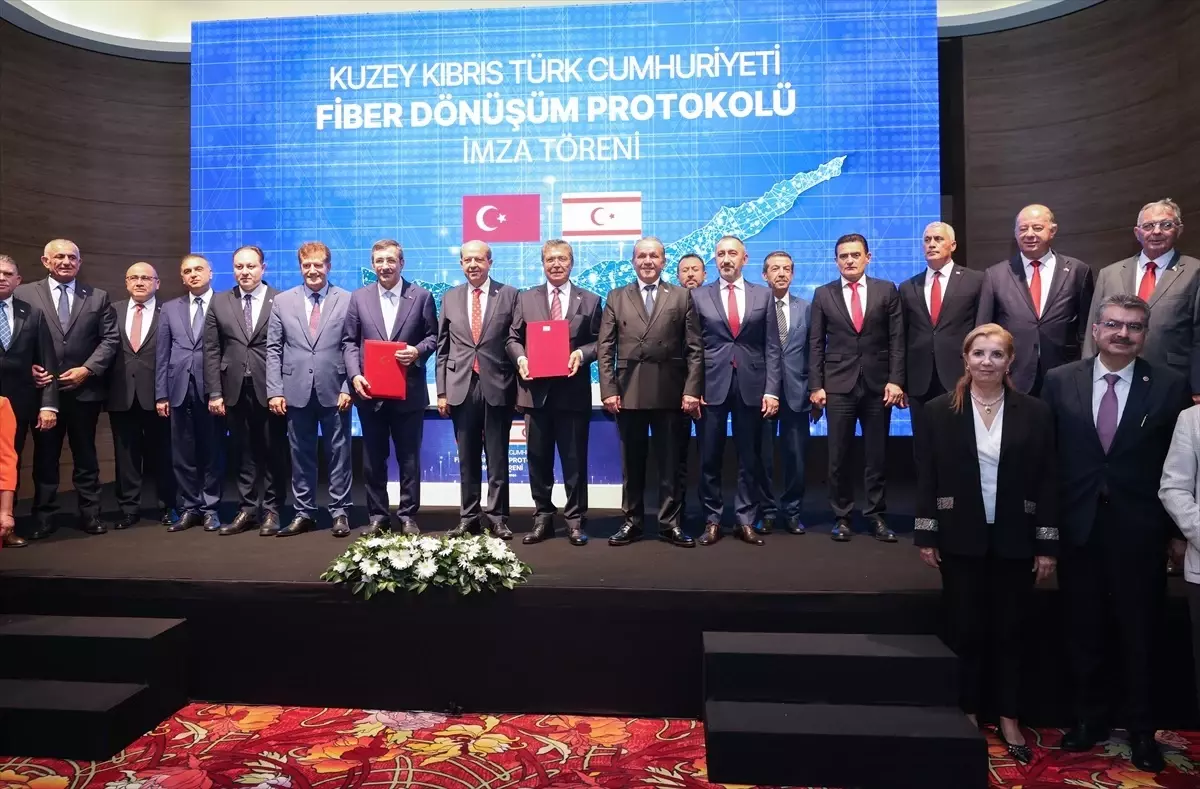 Türkiye ile KKTC arasında Fiber Dönüşüm Protokolü imzalandı