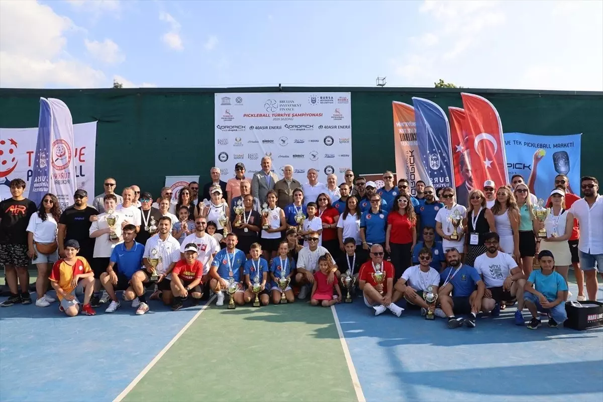 Türkiye Pickleball Şampiyonası Bursa\'da Gerçekleşti