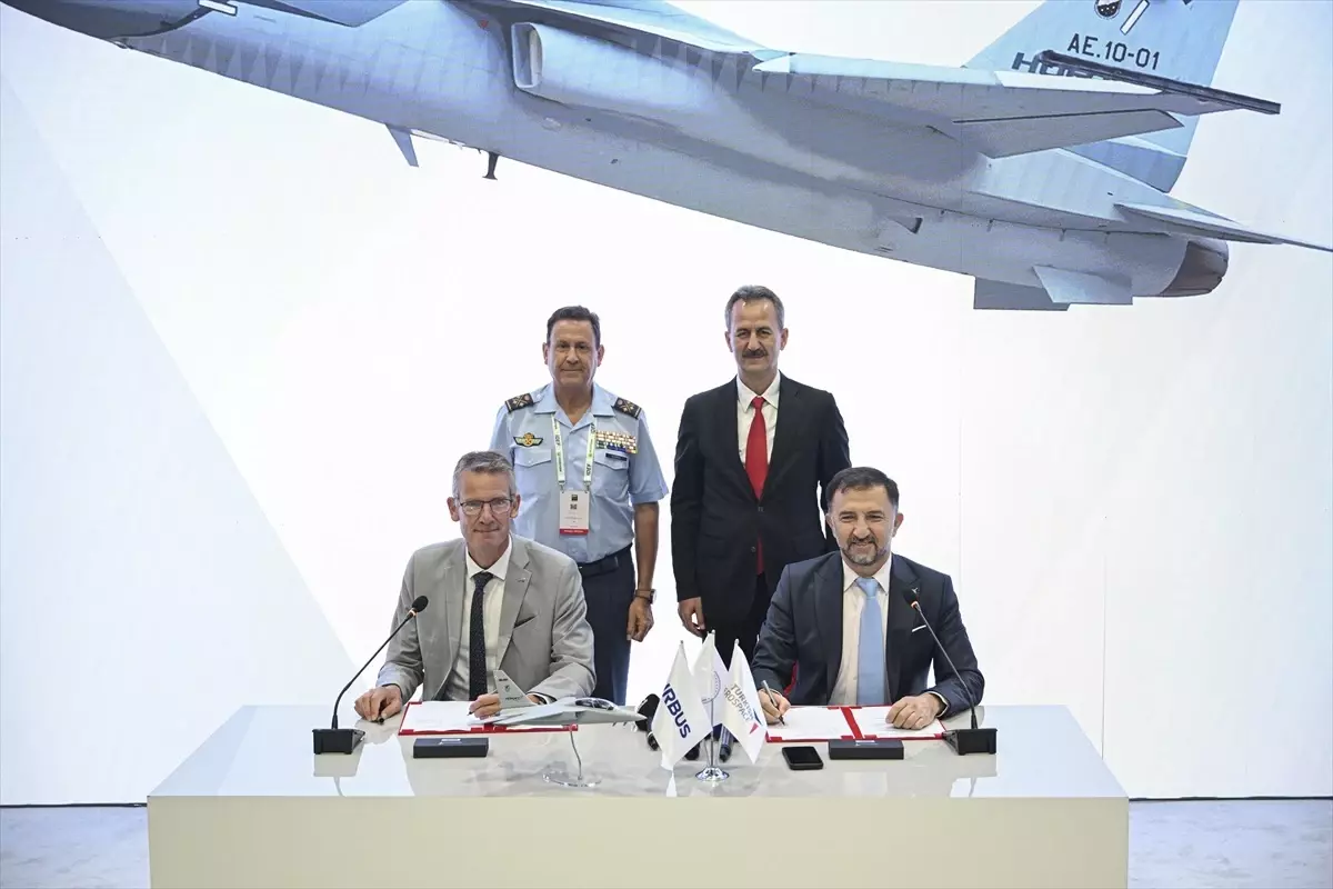 TUSAŞ ve Airbus, İspanya’ya HÜRJET ihracatı için el sıkıştı
