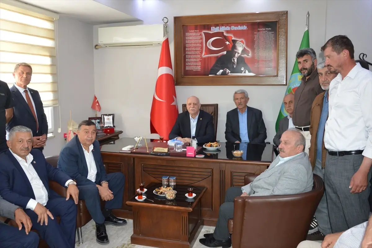 TZOB Başkanı Bayraktar, Havza\'da Ziyaretler Gerçekleştirdi