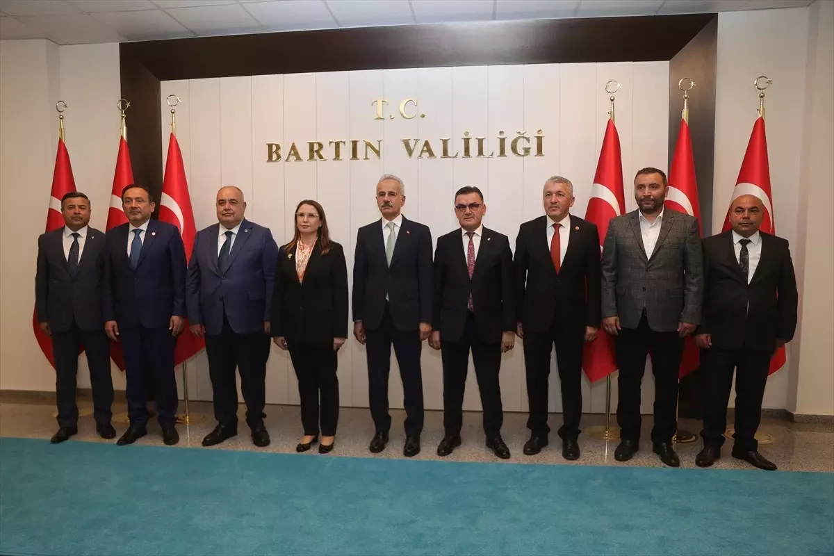 Ulaştırma ve Altyapı Bakanı Uraloğlu, Bartın\'da konuştu Açıklaması