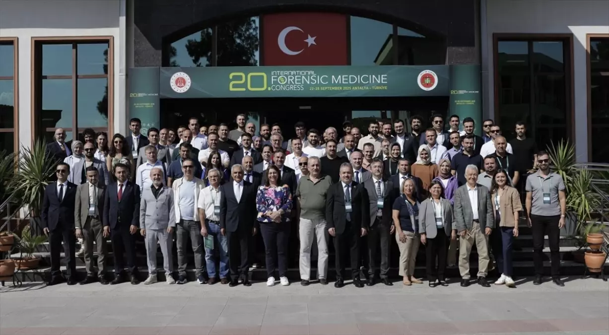 20. Uluslararası Adli Tıp Günleri Antalya\'da Tamamlandı