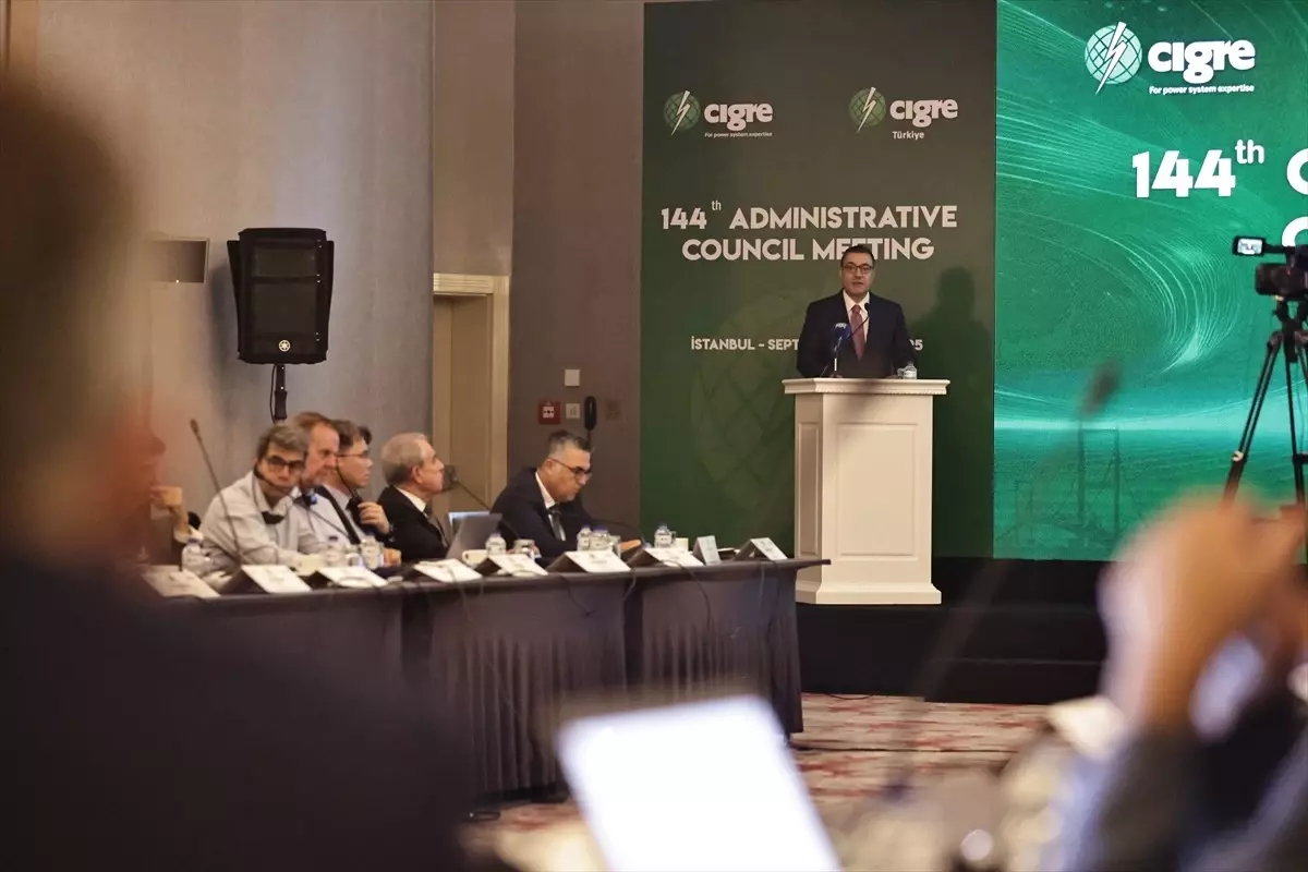 CIGRE 144. Yönetim Kurulu Toplantısı İstanbul\'da Başladı