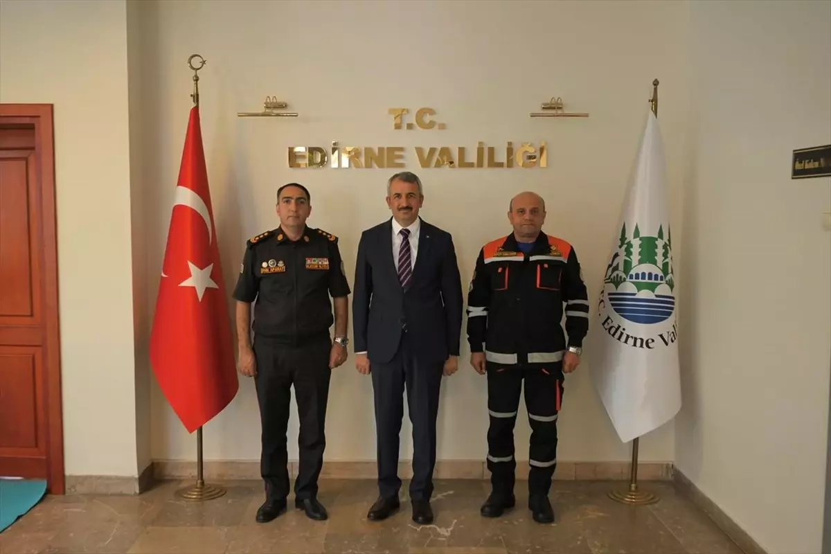 Edirne Valisi Azerbaycan Heyetini Ağırladı
