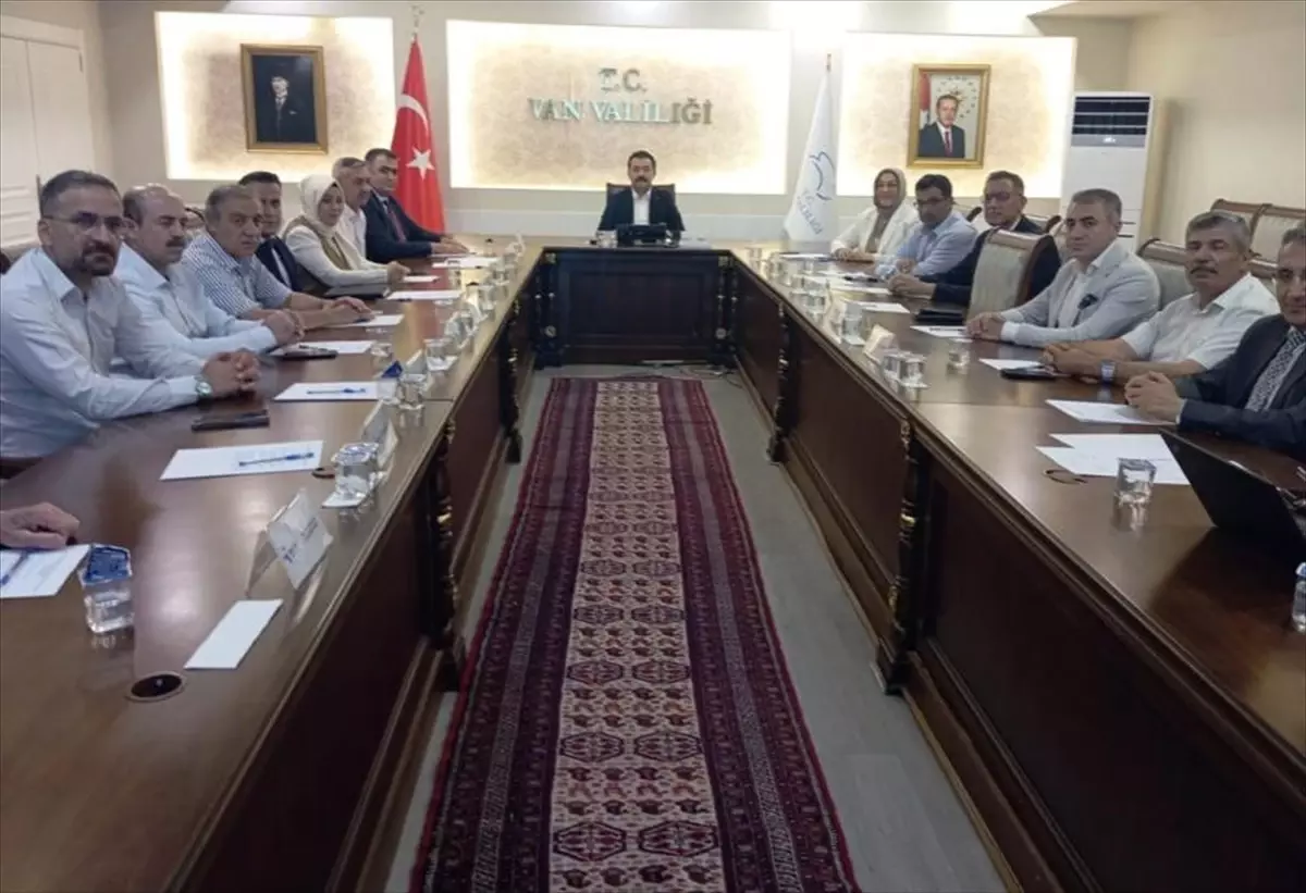 Van\'da İstihdam ve Eğitim Toplantısı