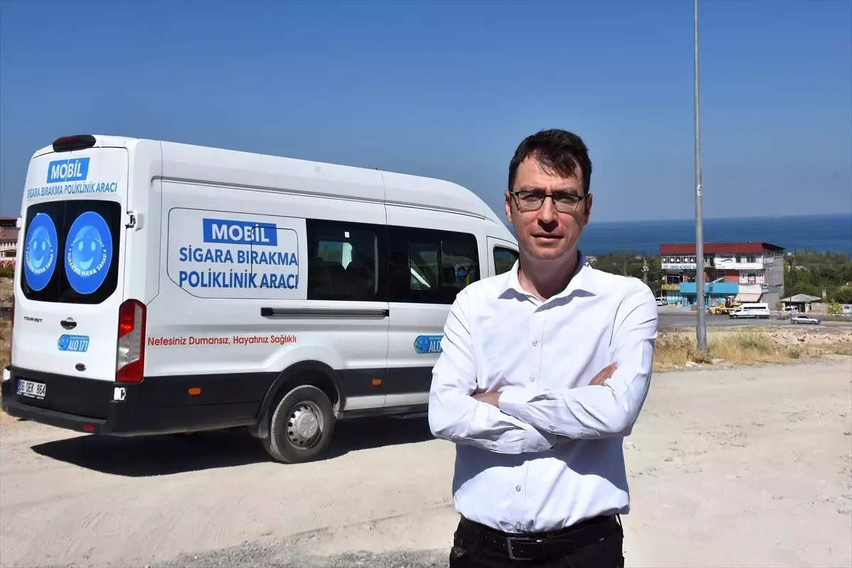 Van\'da Mobil Sigara Bırakma Aracı Hizmete Girdi