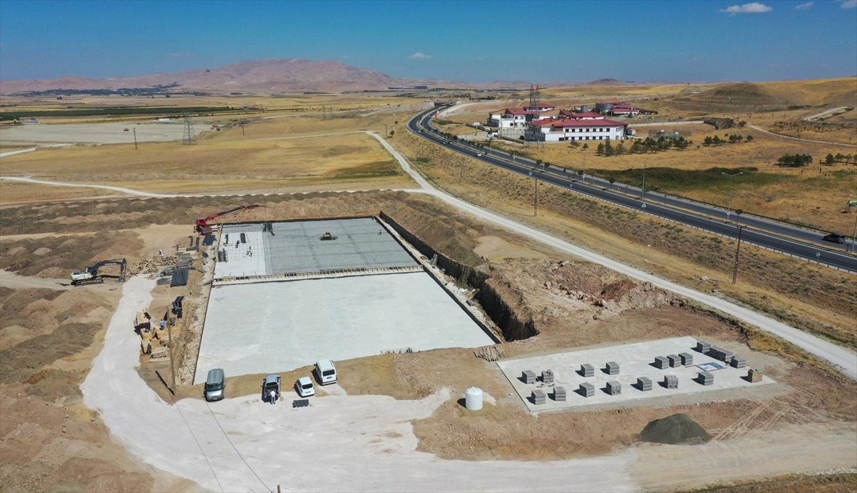 Van\'da Modern Otobüs Terminali İnşaatı Devam Ediyor