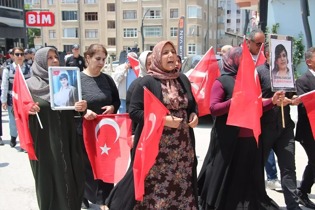 Van\'da Ailelerin Eylemi Devam Ediyor