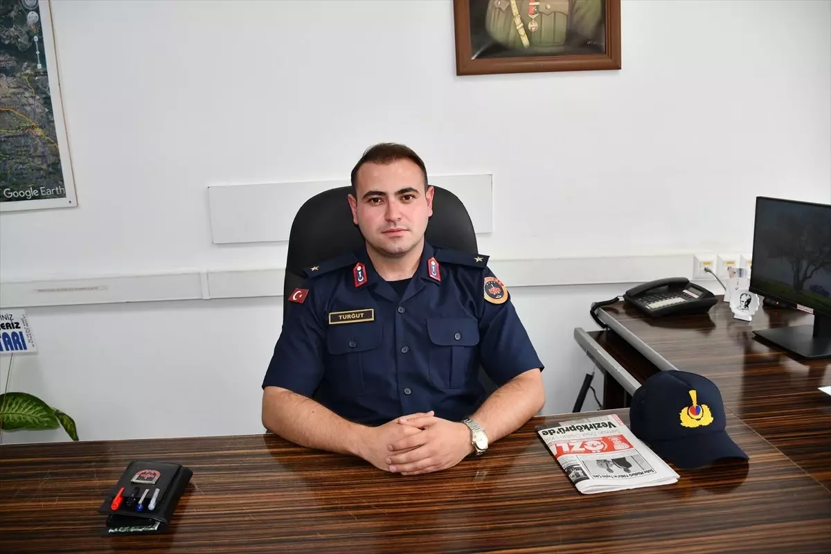 Teğmen Seyfettin Turğut Vezirköprü\'de Göreve Başladı