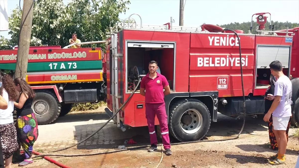 Yenice\'de Yangın: Ev Kullanılamaz Hale Geldi