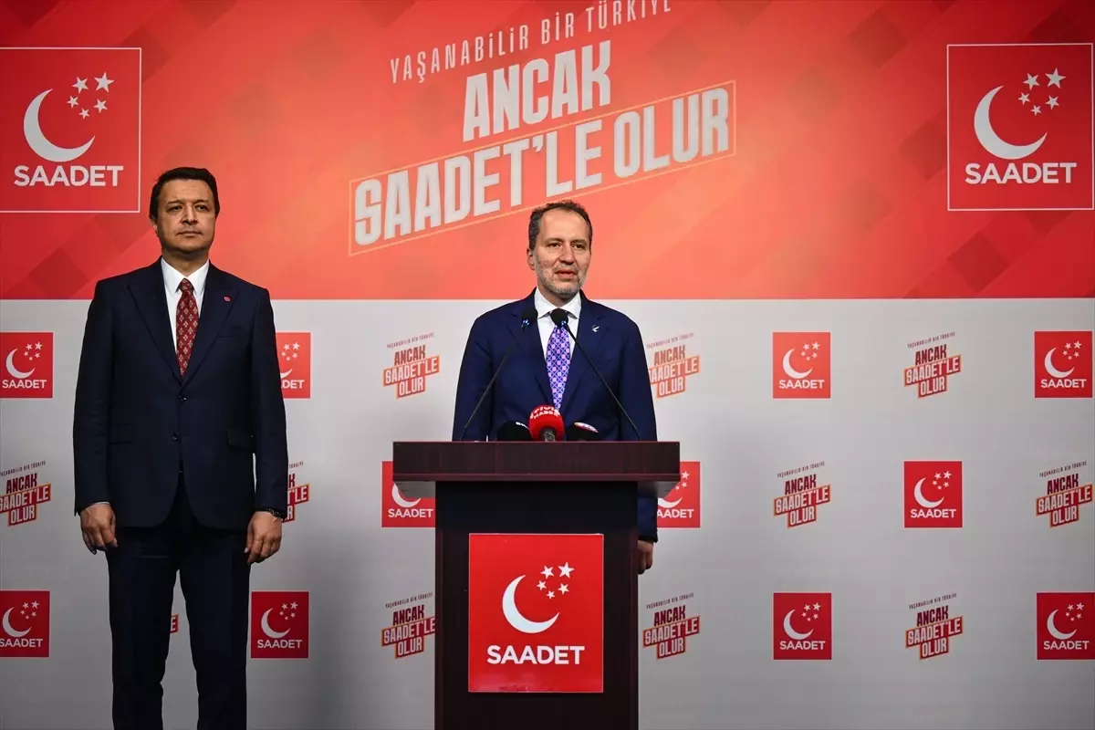 Erbakan ve Arıkan\'dan ortak basın toplantısı