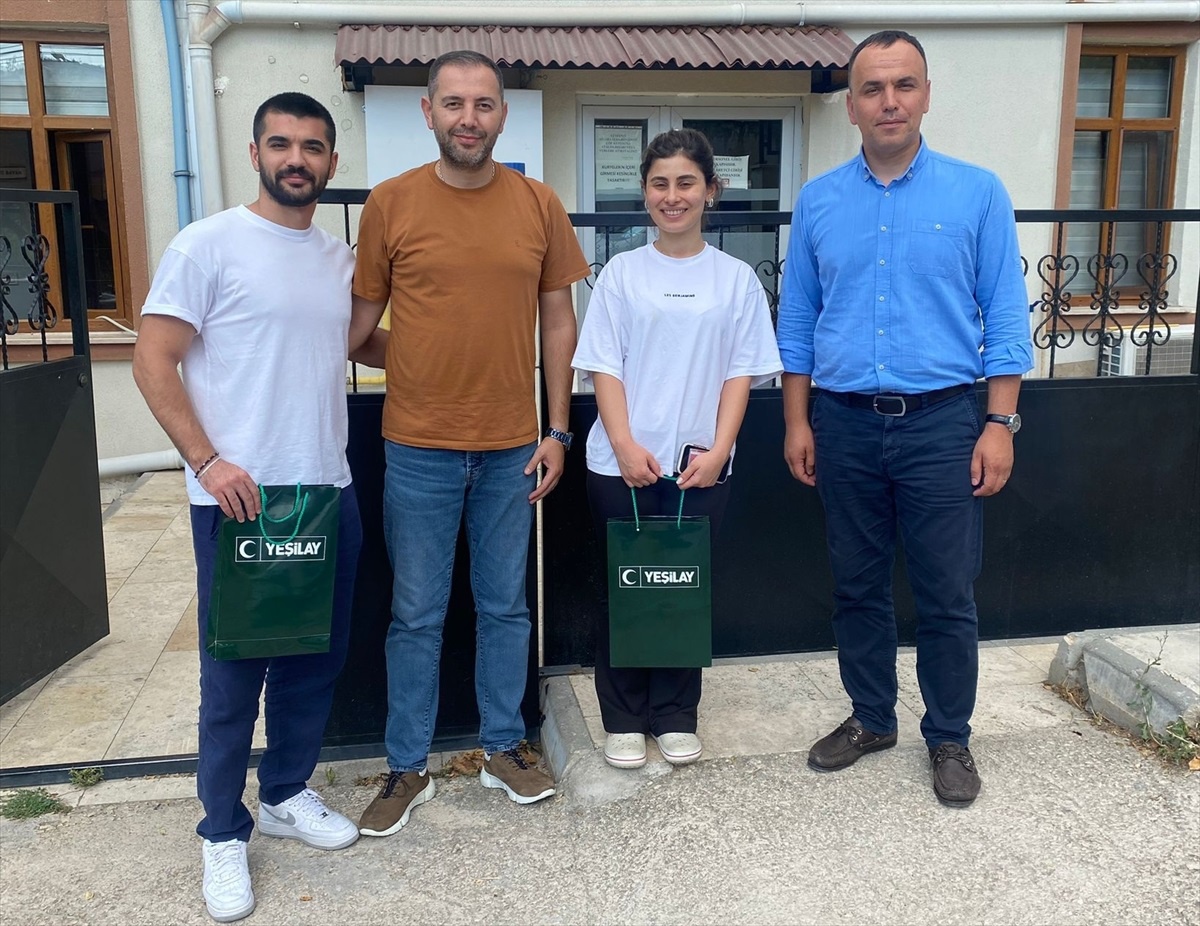 Yeşilay, Amasya’da Sağlık Çalışanlarını Ziyaret Etti