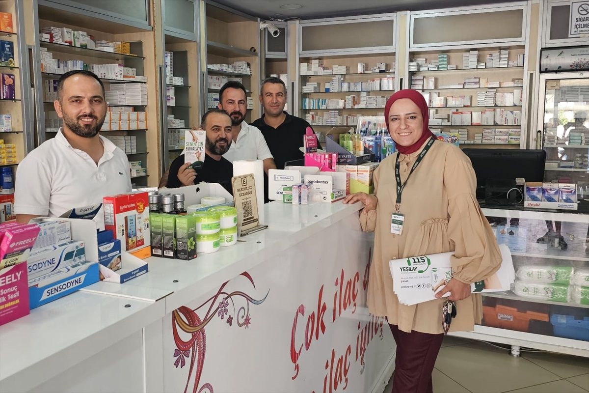 Yeşilay\'dan Eczanelere Bağımlılık Ziyareti