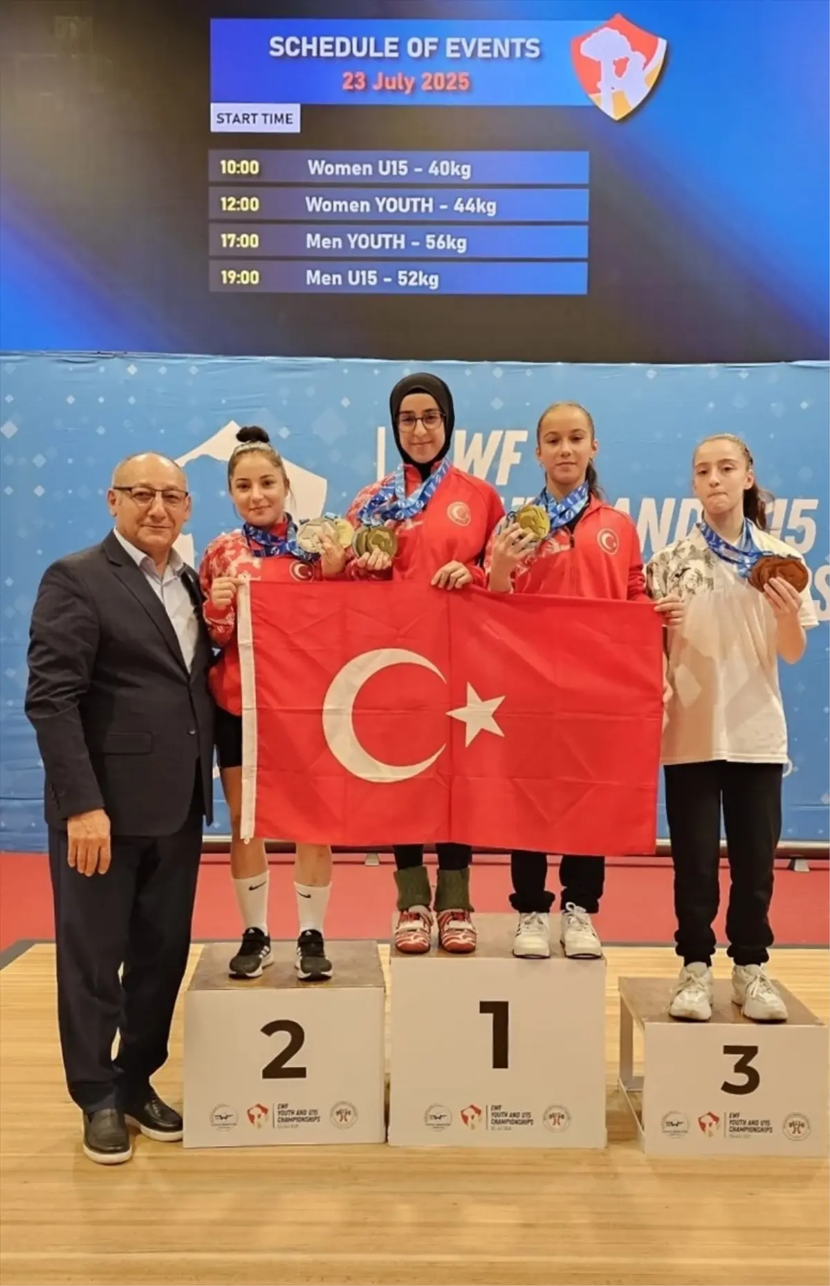 Milli Haltercilerden Madrid\'de Büyük Başarı
