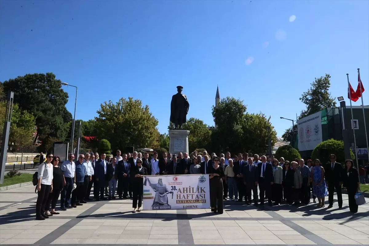 Edirne\'de Ahilik Haftası Kutlaması
