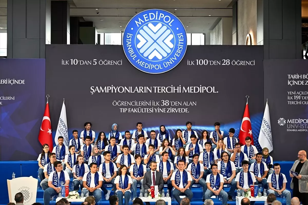 YKS\'de Dereceye Girenler Medipol\'i Tercih Etti