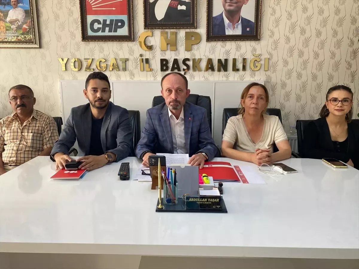 CHP Yozgat\'ta Kuruluş Yıl Dönümünü Kutladı