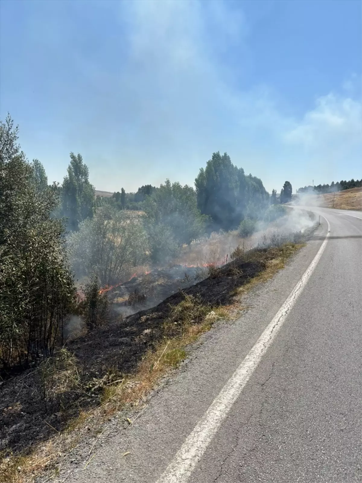 Yozgat\'ta Ot Yangını Kontrol Altına Alındı