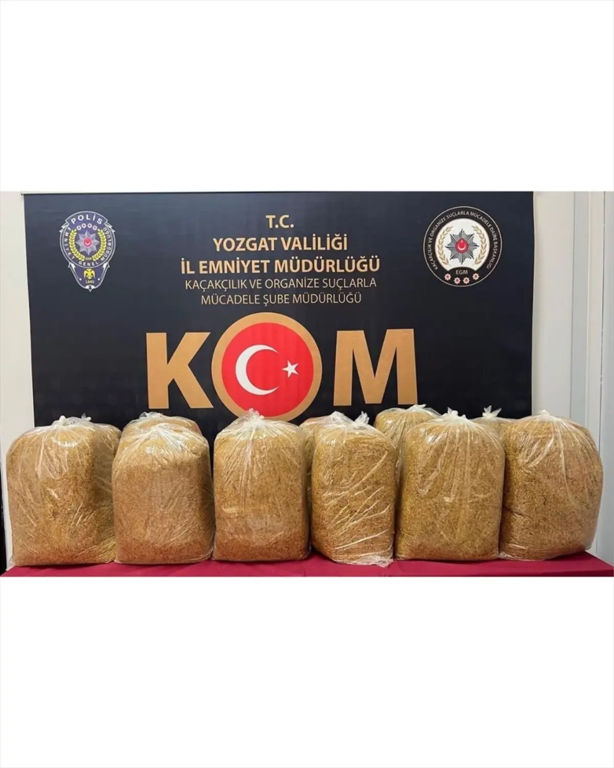 Yozgat\'ta Kaçak Alkol ve Tütün Operasyonu