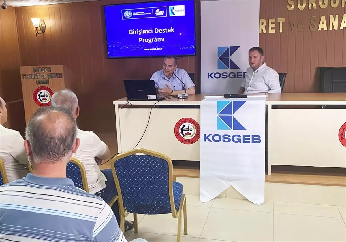 Sorgun\'da KOSGEB Destekleri Bilgilendirme Toplantısı