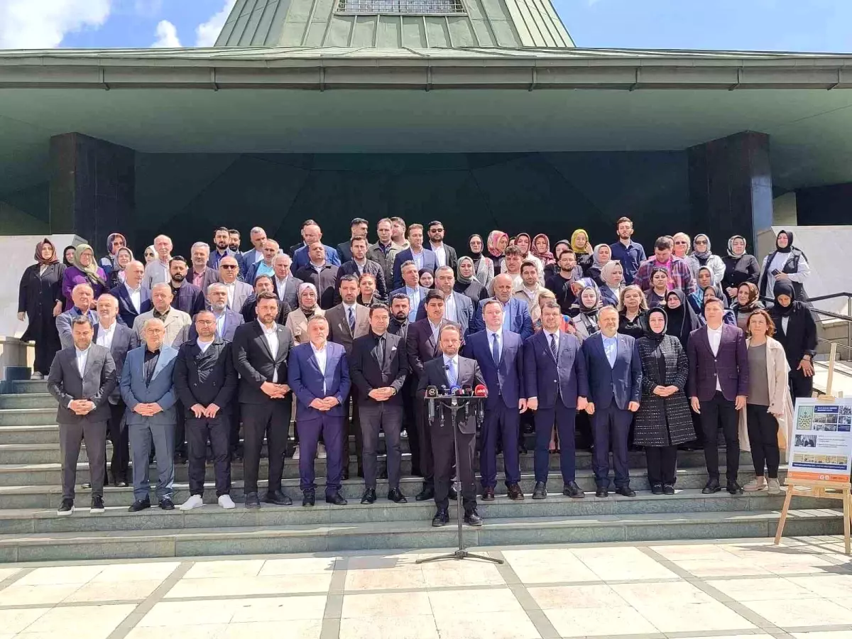 AK Parti\'den Adnan Menderes Anıt Mezarı önünde 27 Mayıs açıklaması