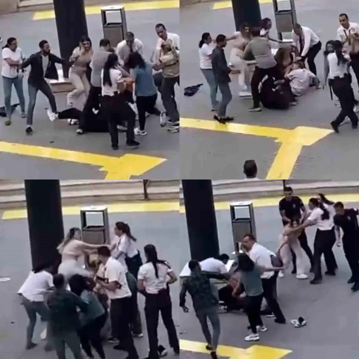 Mersin\'de Kadınlar Arasında Kavga