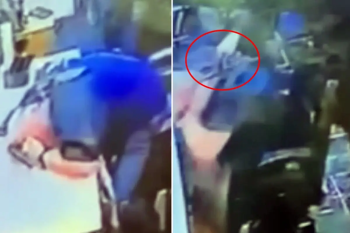 Berberdeki kardeş cinayeti kamerada