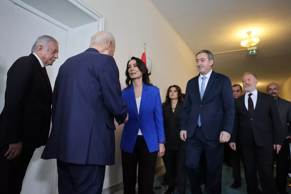 Bahçeli ve DEM Parti Heyeti TBMM\'de Görüştü