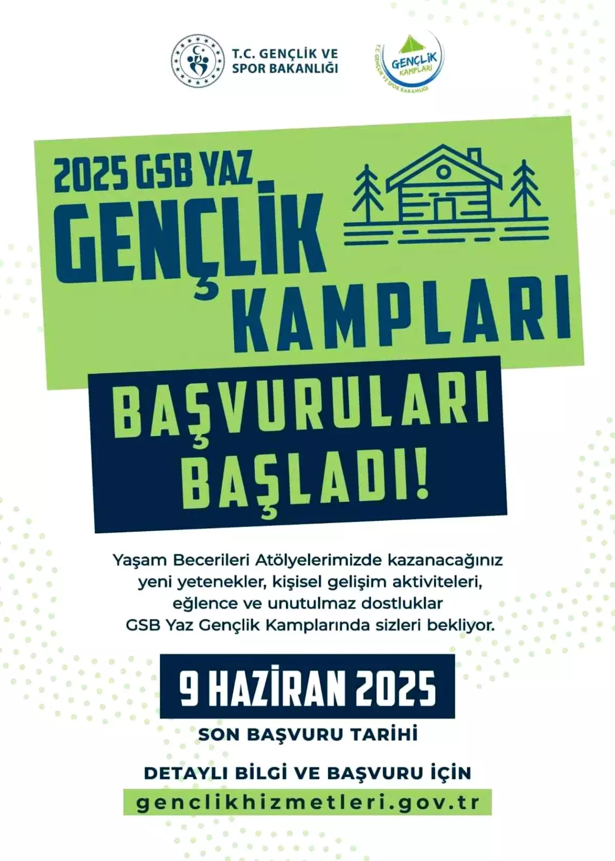 2025 Yaz Gençlik Kampları Başvuru Süreci Devam Ediyor